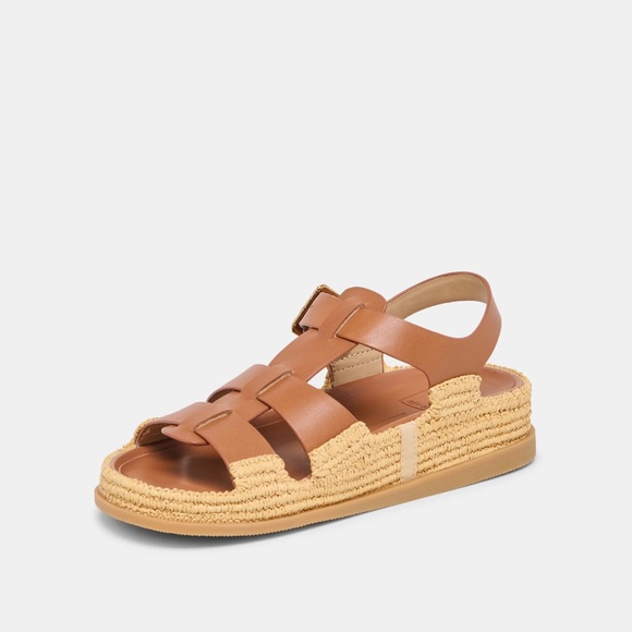 Dolce Vita Tan and Cream Sandals - Picture 2 of 3